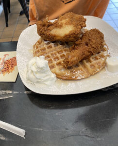 Chicken and Waffle at Kinfolk and More - Fort Pierce